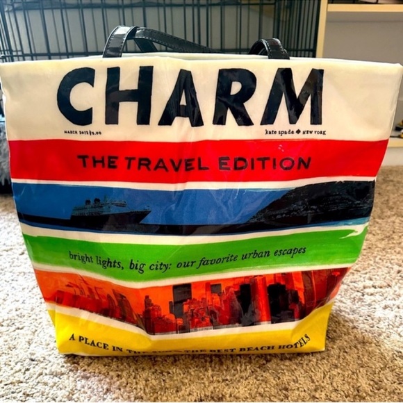 kate spade Handbags - Kate Spade Multicolor Travel Edition Tote